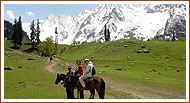 Horse Riding in Kashmir